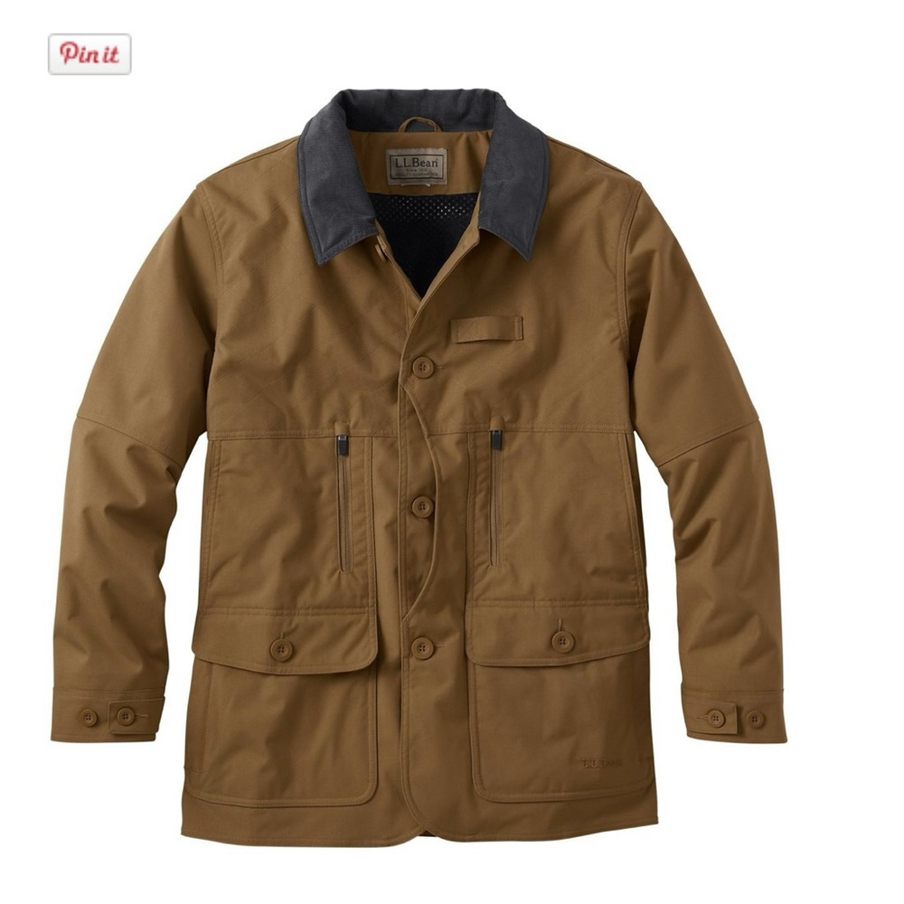 LL Bean NWOT Men's Original Field Coat canvas never worn excellent condition
